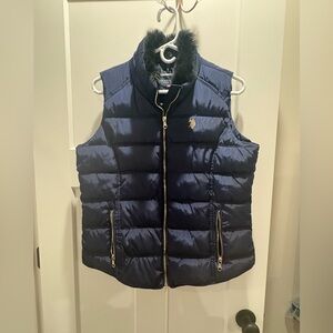 U.S. Polo Assn. Navy and White Jacket